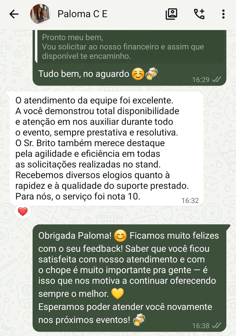 Depoimento de cliente Natalia Pinheiro
