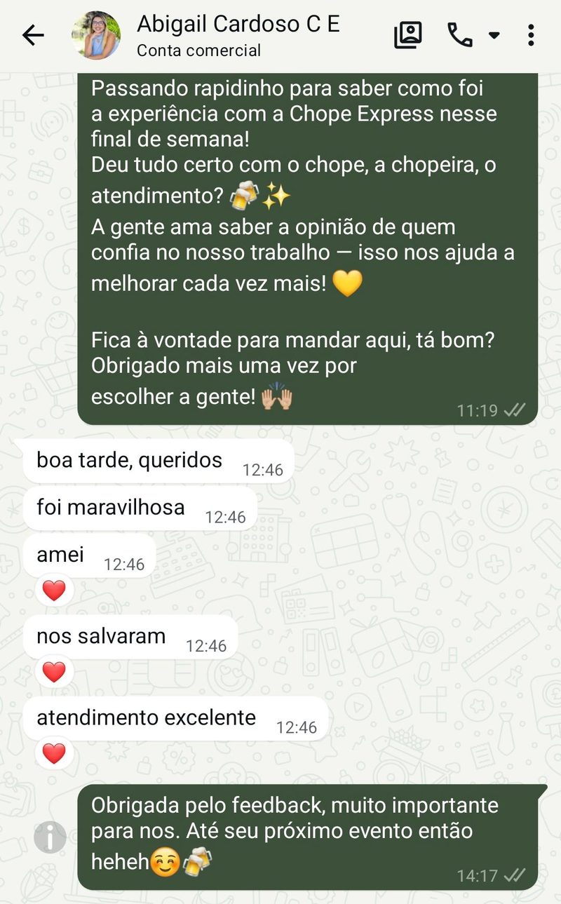 Depoimento de cliente William Jr